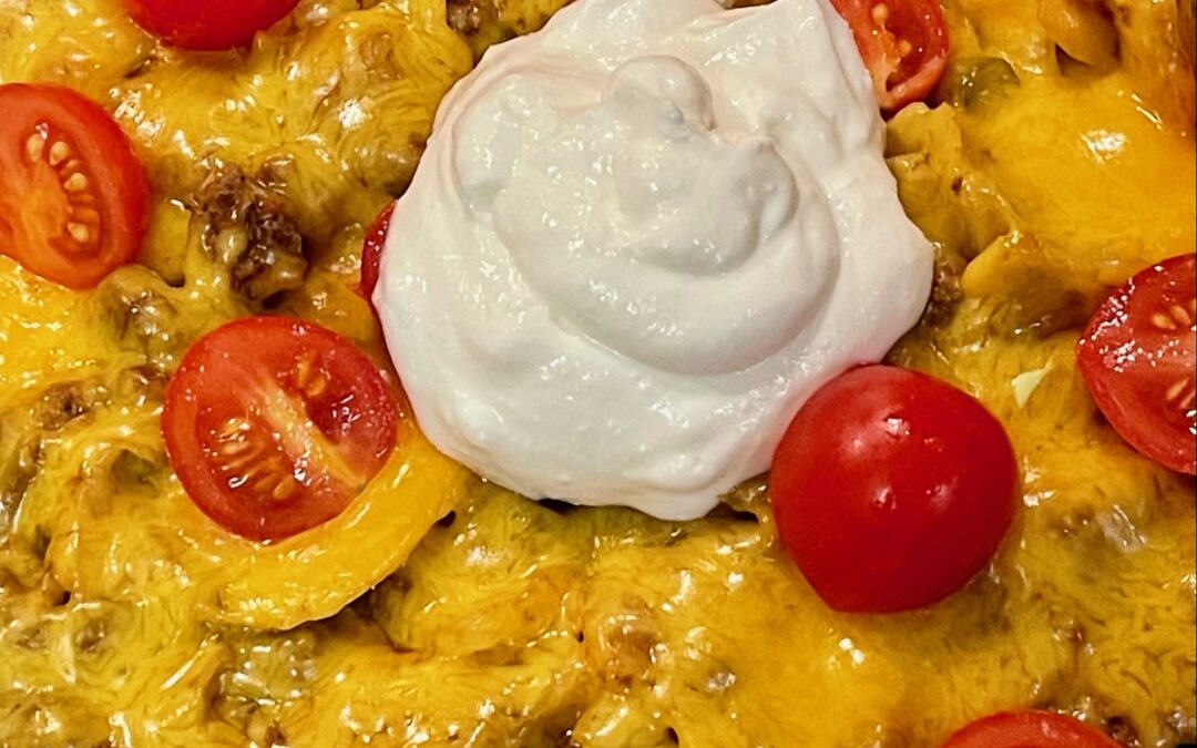 Low Carb Cheesy Taco Skillet Meal
